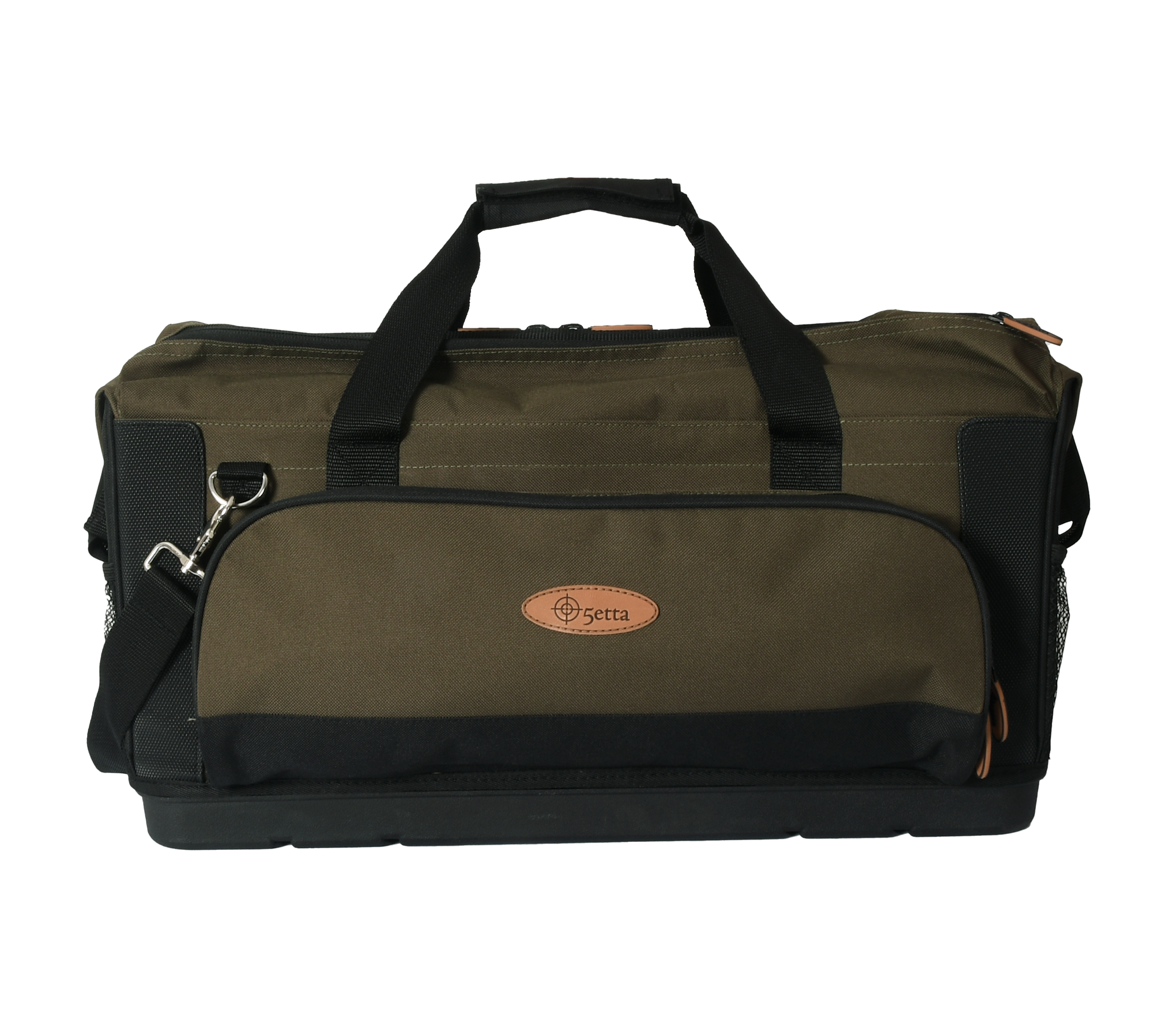 5etta Hunting Bag Ekered Grön