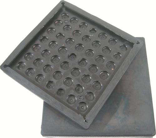 Red Duty Gummiplatta Bockar/Stöttor