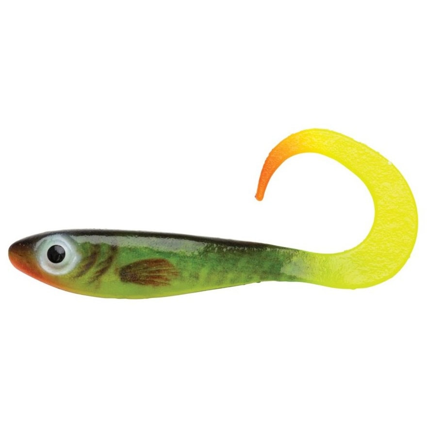 Svartzonker McPerch Curly 11 cm Motoroil Perch