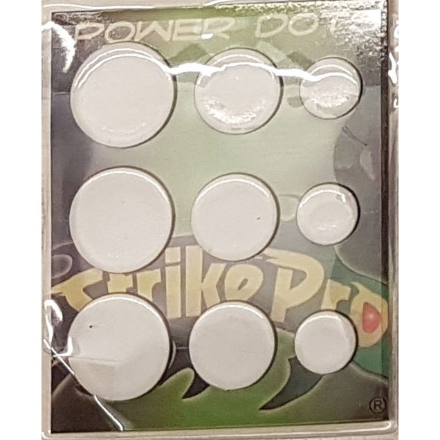 Power Dots, White 1, 2 & 3 g 9-pack