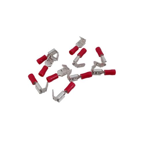 Pro Supply Flatstift&Hylsa Förgr.Röd 10St