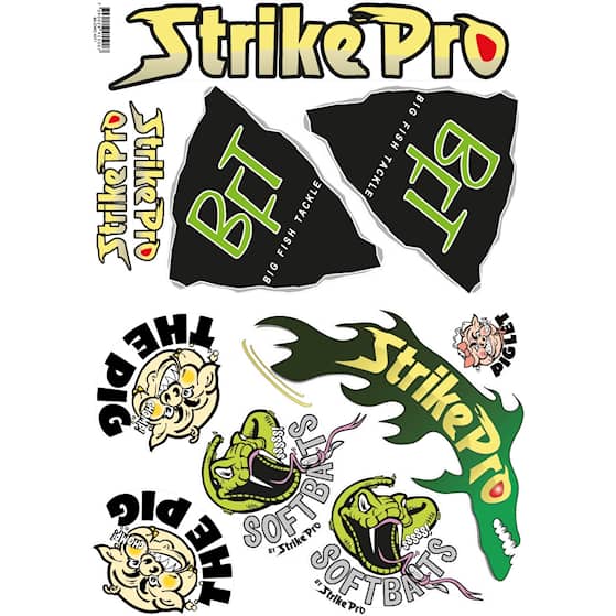 CWC Sticker Kit BFT, The Pig, Strike Pro