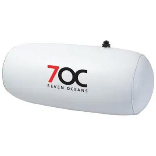 7OC Sittkudde Gummibåt Vit
