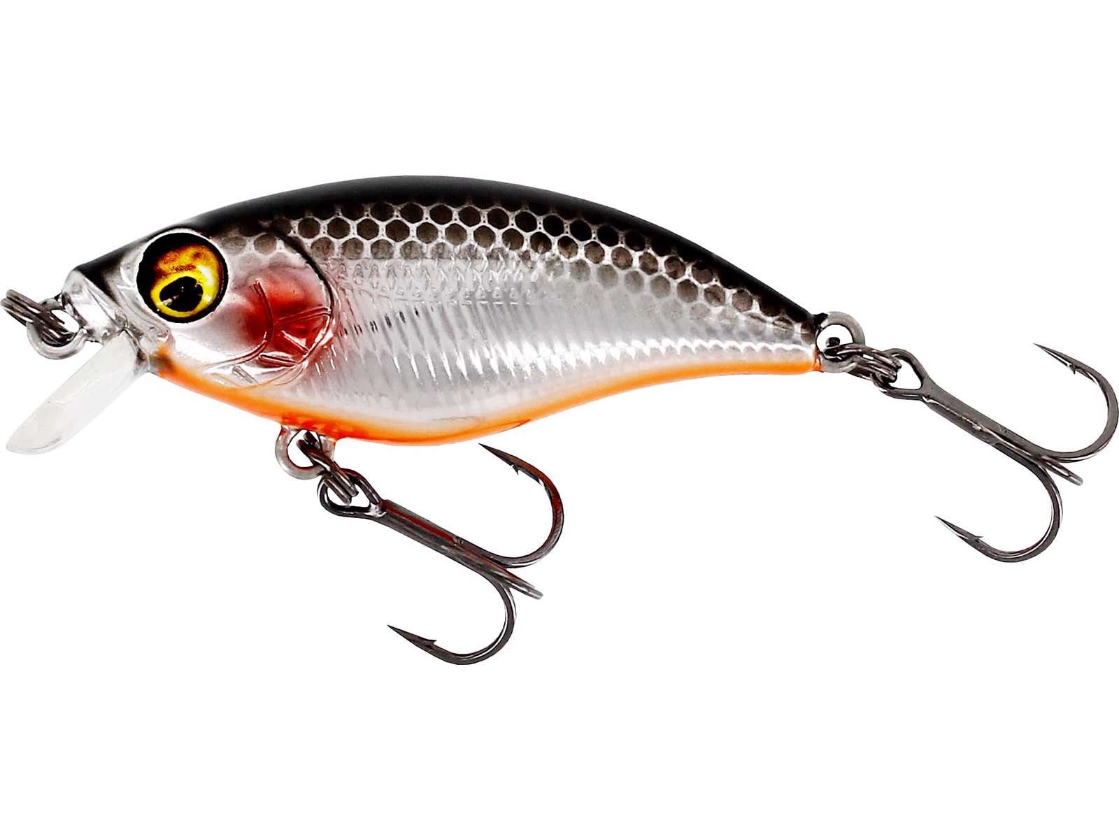 Westin BuzzBite SR Crankbait 4 cm 4 g Low Floating Steel Sardine