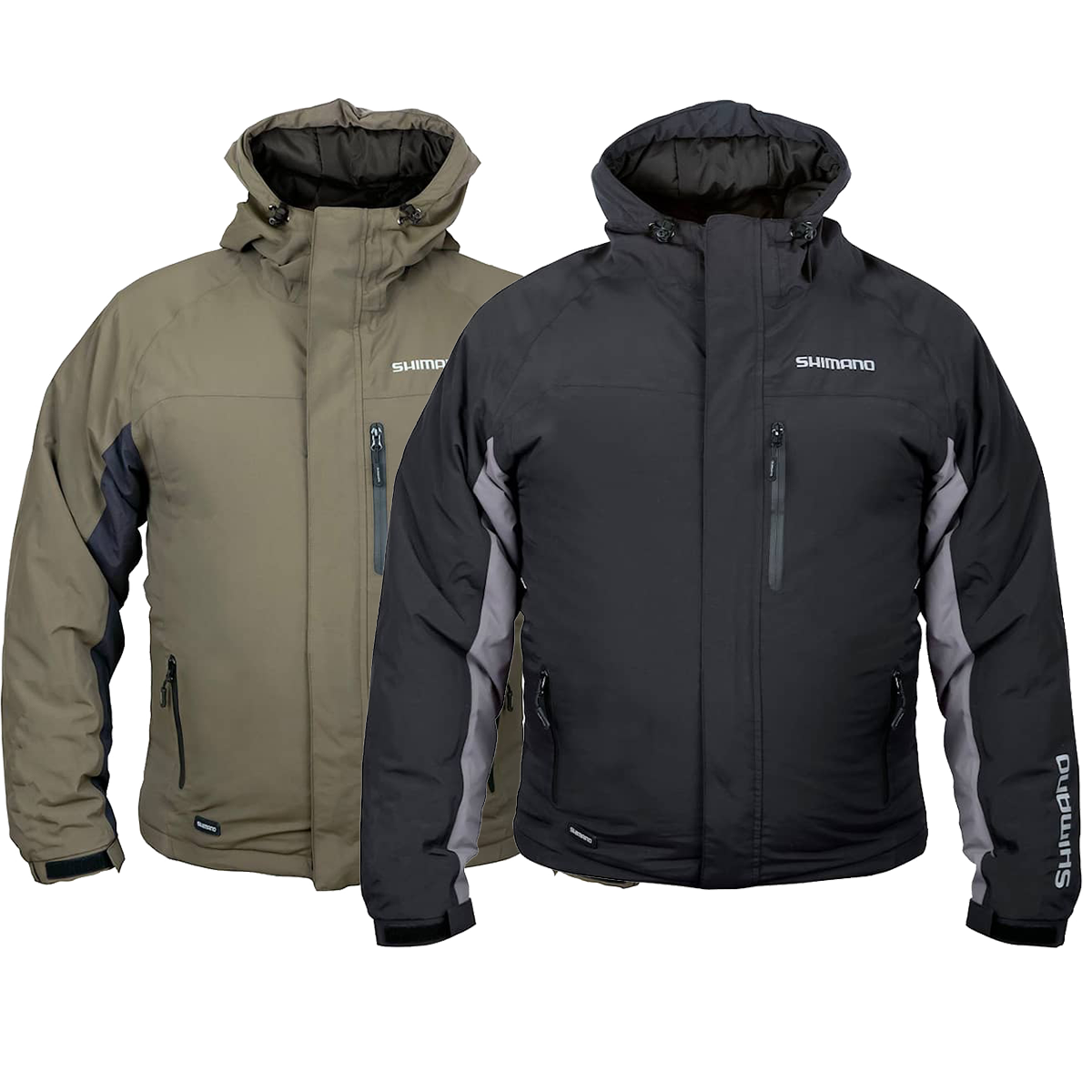 Shimano Rain Jacket Padded Green XXXL
