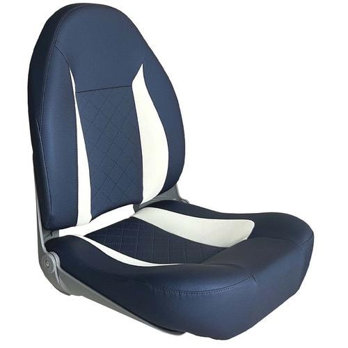 Stol Comfort Pro Mörkblå/Vit