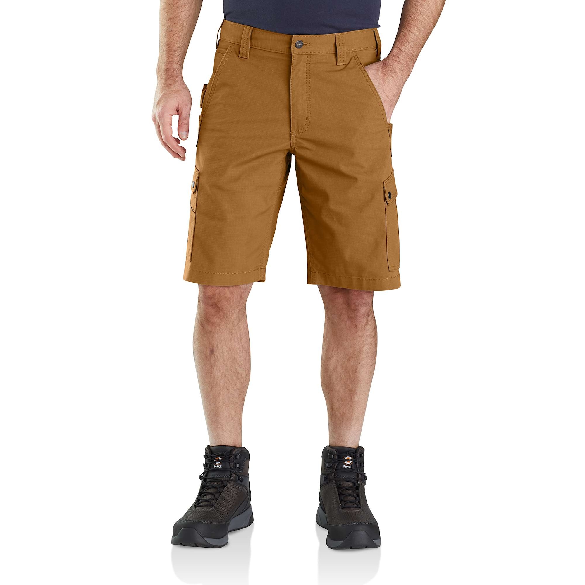 Carhartt Ripstop Cargo Shorts Herr Carhartt® Brown W42