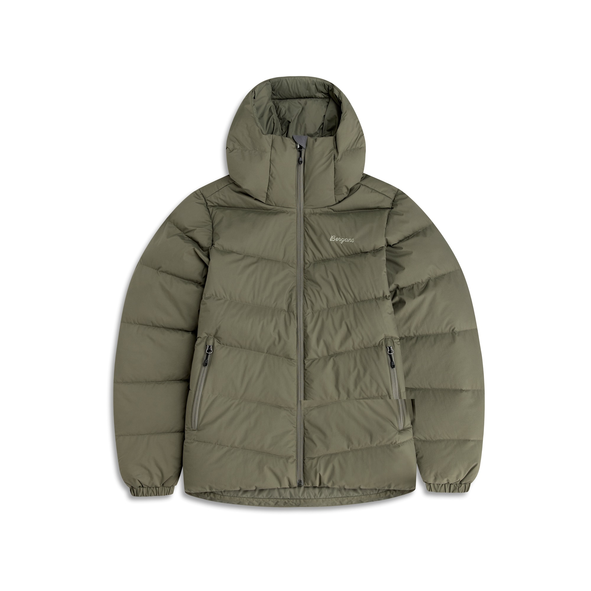 Bergans Garmo Down Hood Jacka Dam Green Mud