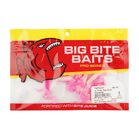 Big Bite Baits Twin Tail Grub 2.0 5 cm (10-pack) - 001 Black