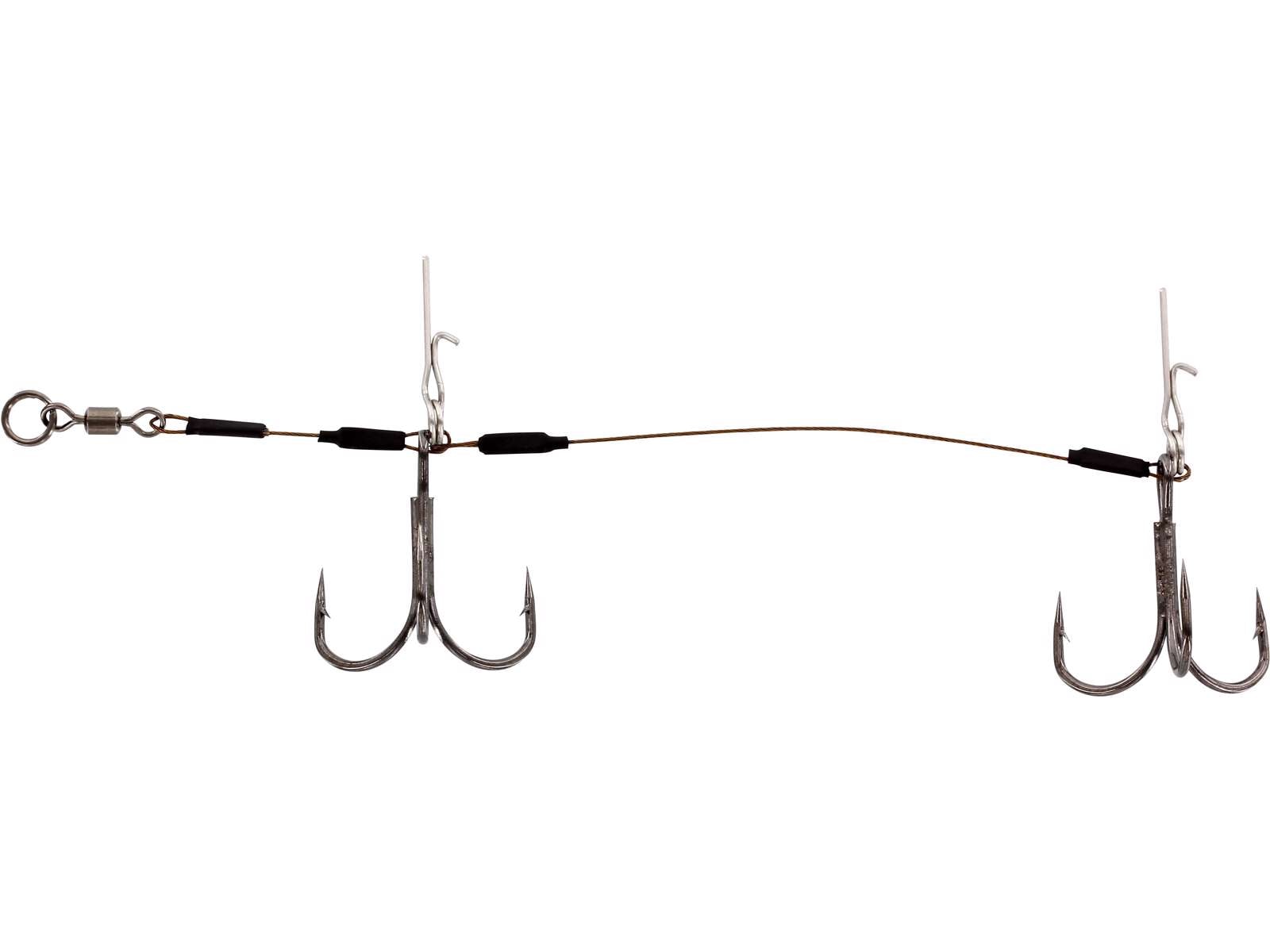 Add-It Stinger Double 1x7 40,8kg 15cm #2/0 2pcs