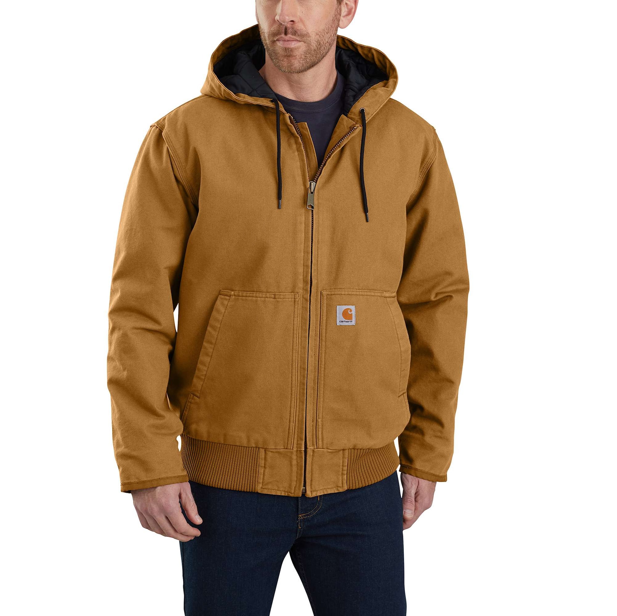 Carhartt Duck Active Jacka Herr Carhartt® Brown L