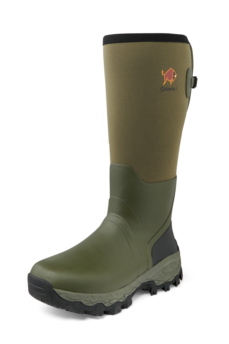 Gateway1 Woodwalker 18" 4mm Gummistövlar Herr Khaki 50