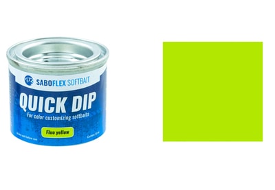 Saboflex Softbait Quick Dip 50 ml Fluo Yellow -