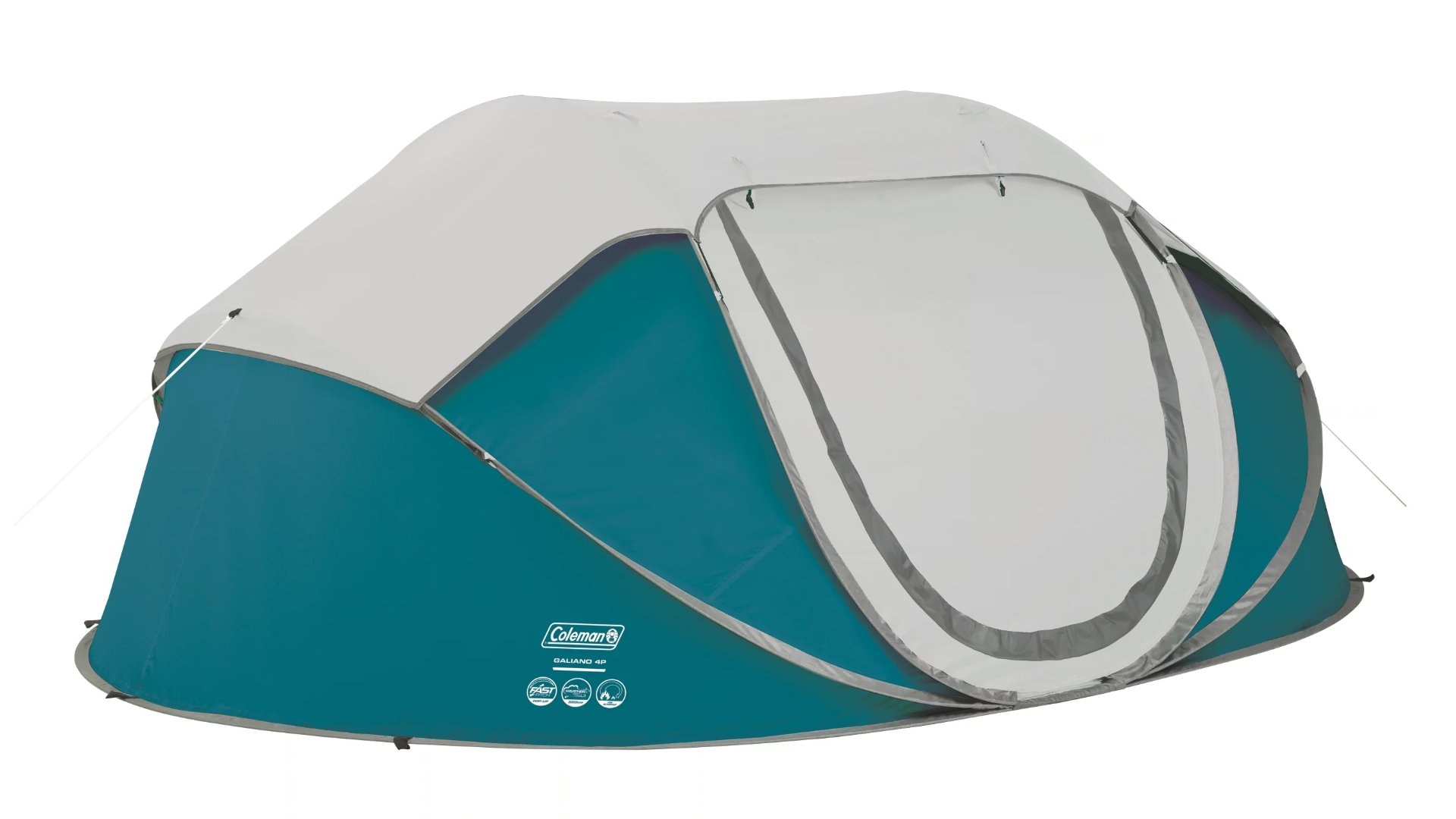 Coleman FastPitch Pop Up Galiano 4 Blå tält för 4 personer