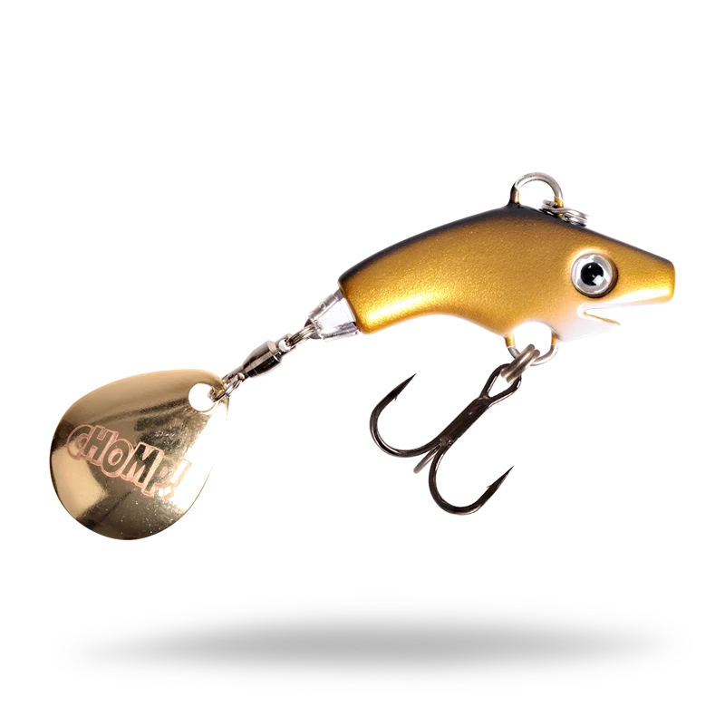 The Pig Jig Spin, 15g - Golden Shiner - Gold -