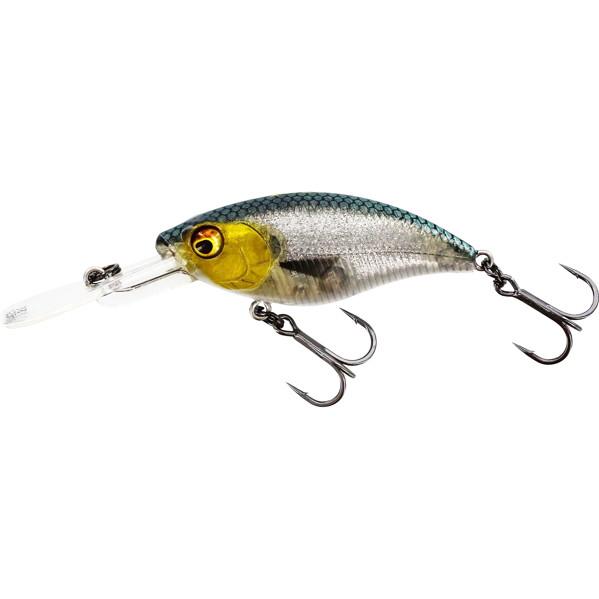 Westin BuzzBite 4 cm Low Floating Clear Brown Craw