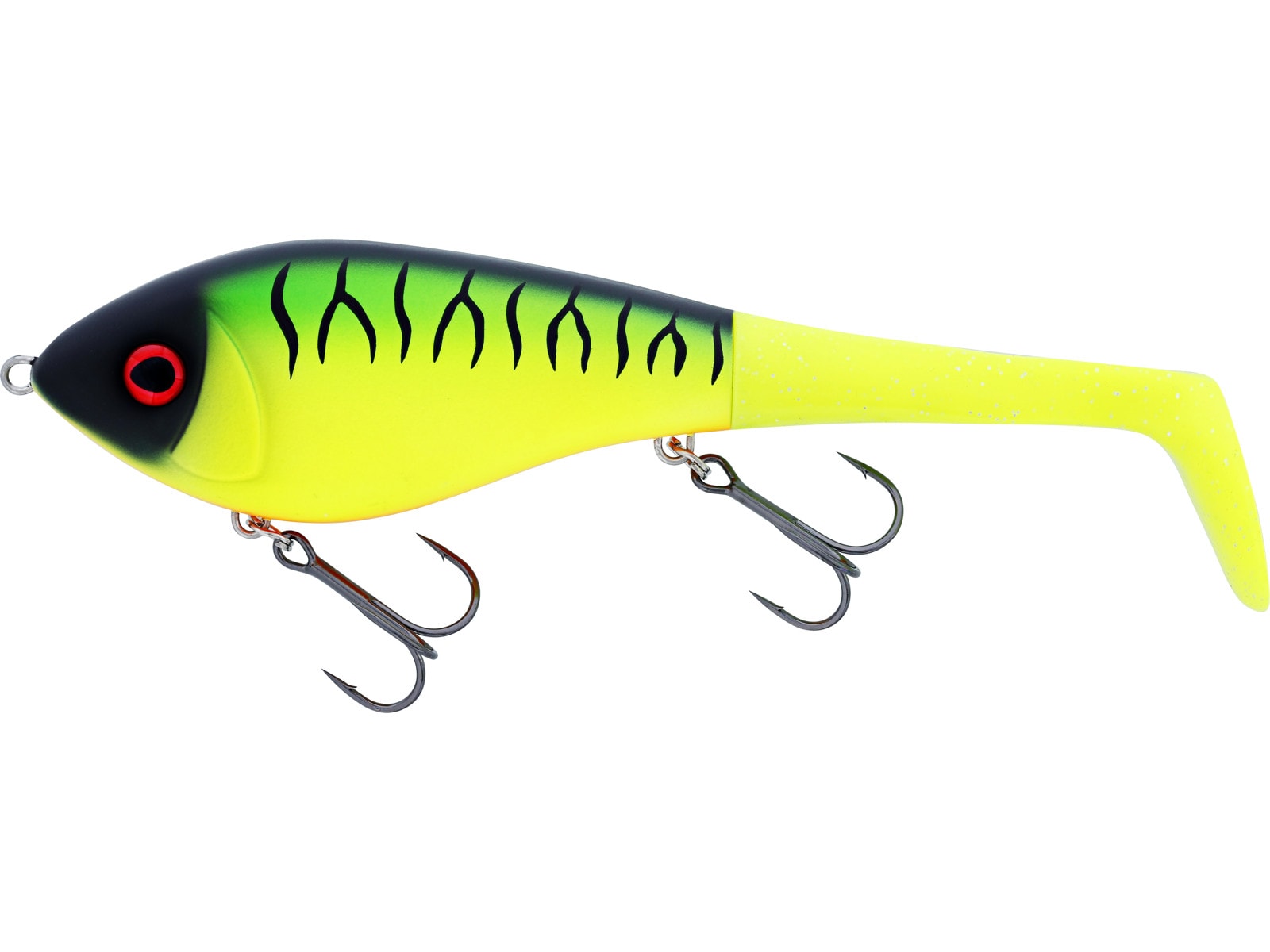 Westin Swim Tail 12cm 68g Sinking Firetiger 1 Body 2 Tails