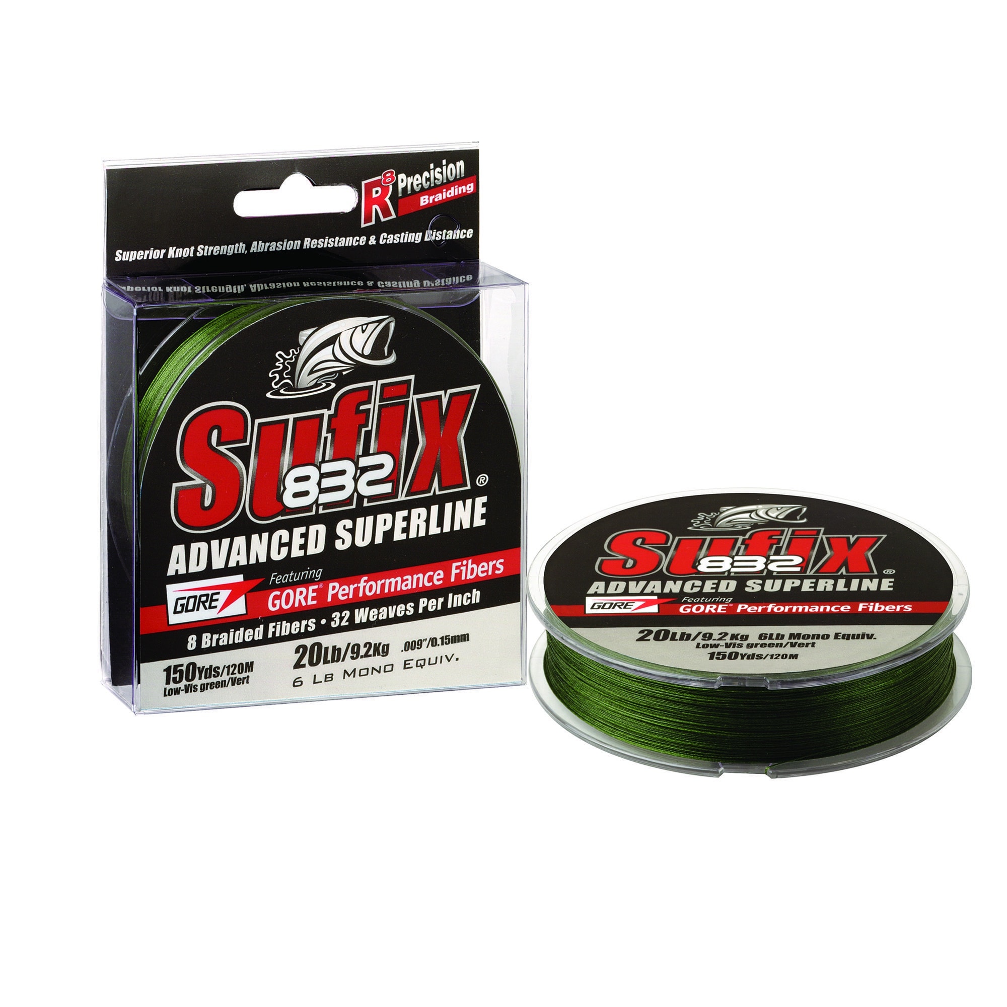 Sufix 832 Advanced Superline 3500yd Spool