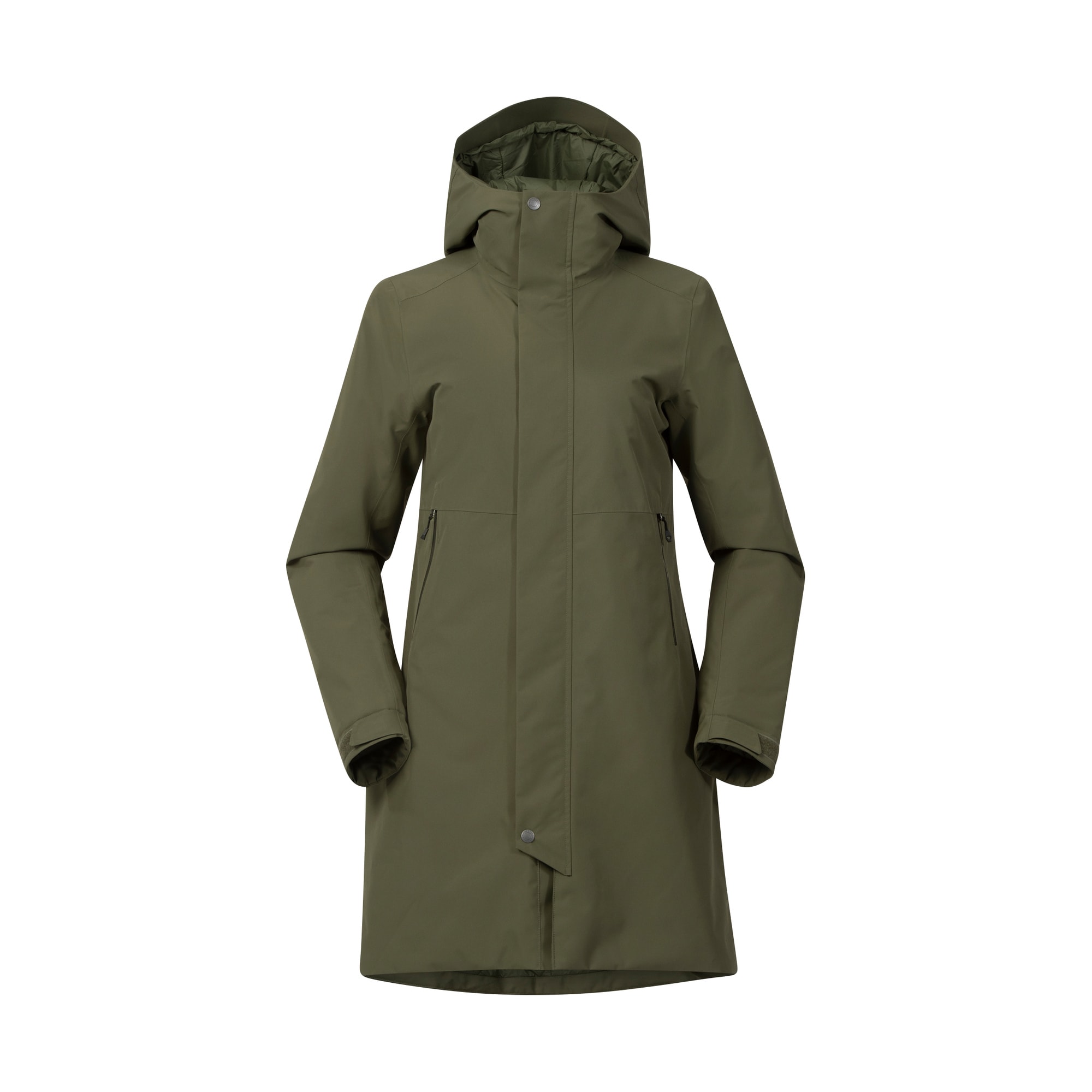 Bergans Oslo Insulated Skaljacka Dam Dark Green Mud