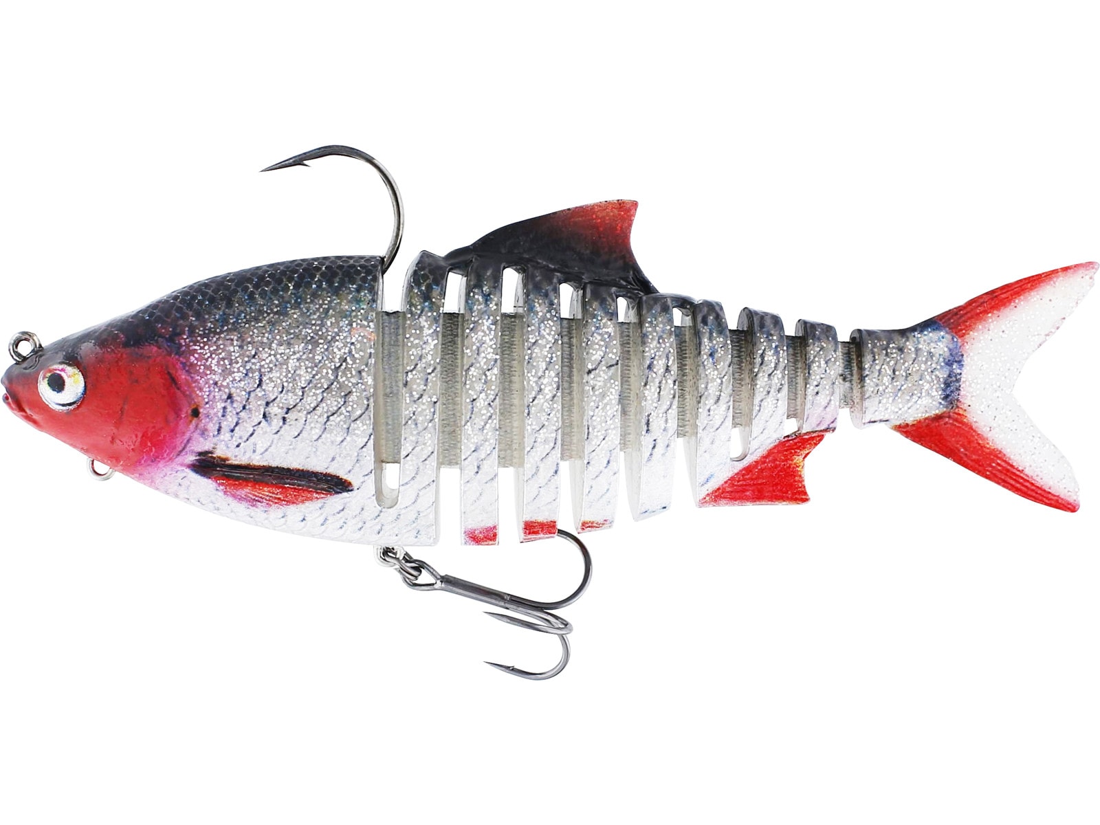Westin Ricky The Roach Multi Jointed R2F 14cm 41g Sinking Redlight Roach -