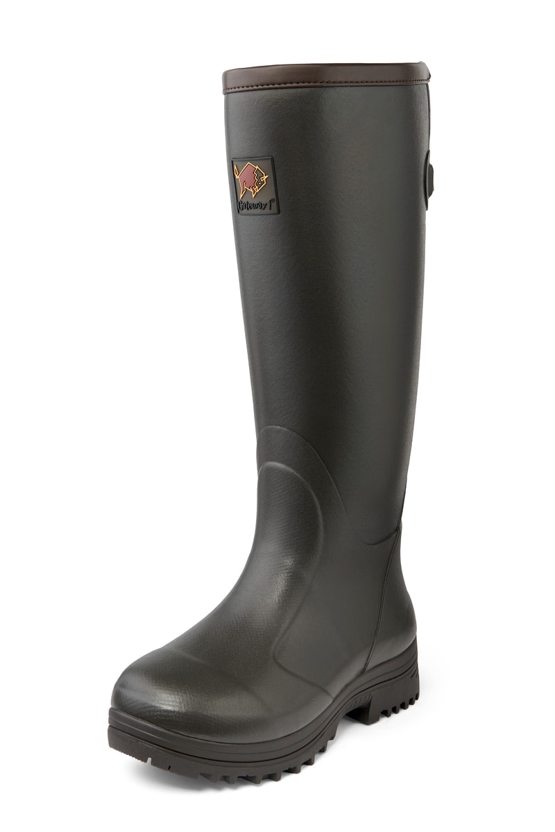 Gateway1 Pheasant Game Lady 17" 5mm Gummistövlar Dam Dark Brown 43