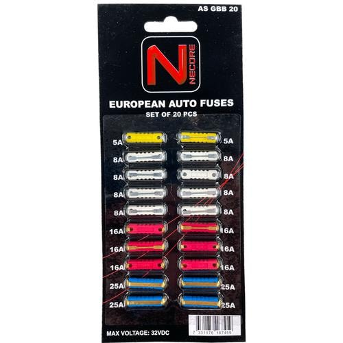 Pro Supply Säkringssortiment Porsl.20St