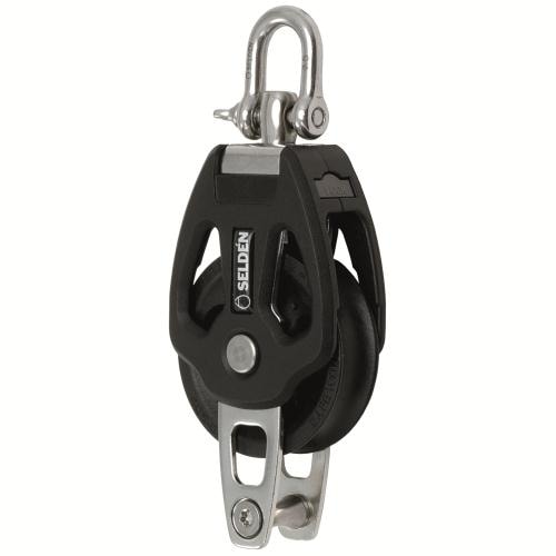 Selden Block Enkelt 12mm Hundsvott