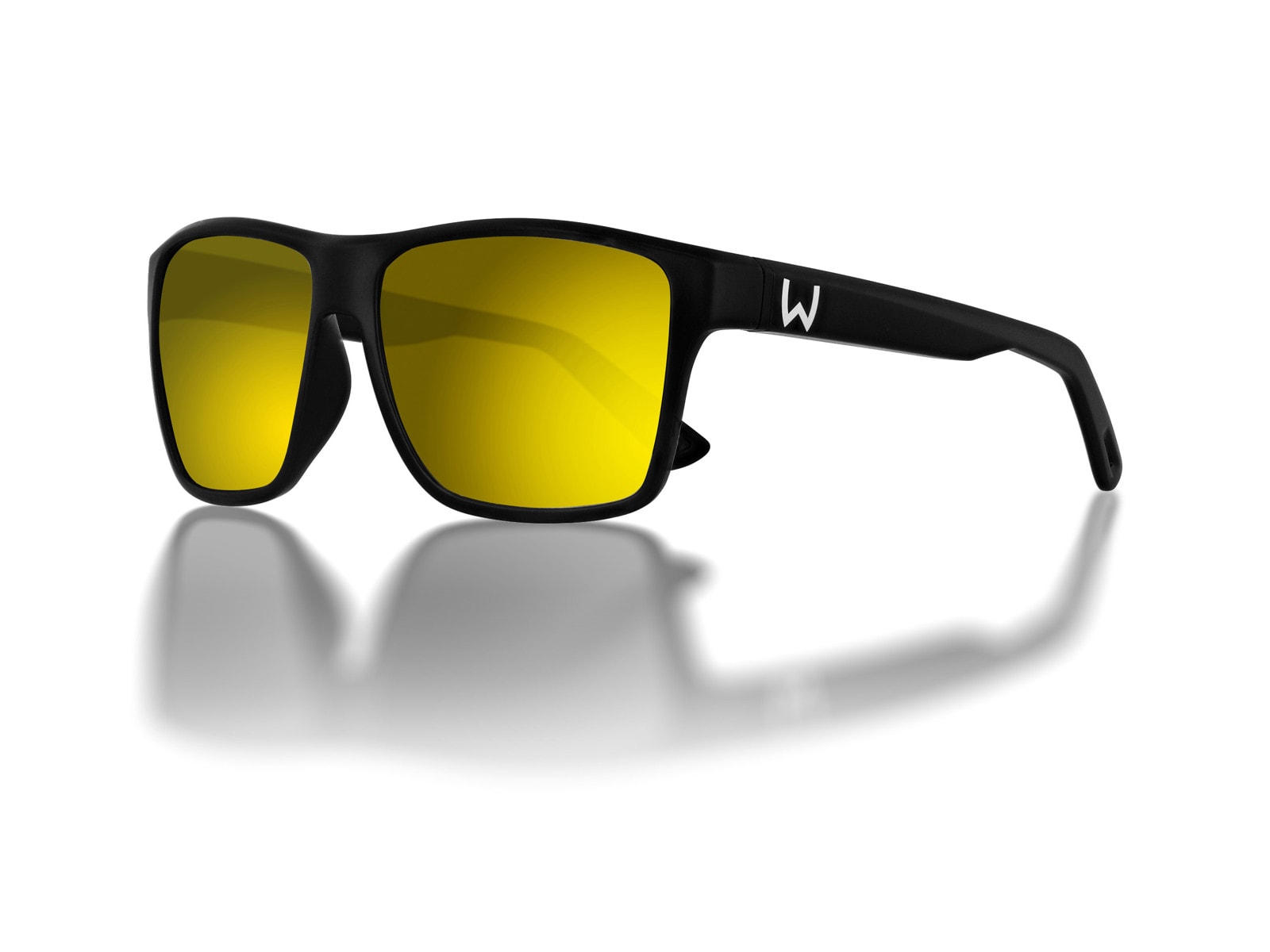 Westin W6 Street 200F Matte Black - LB Brown LM Yellow AR Green - Polariserade solglasögon