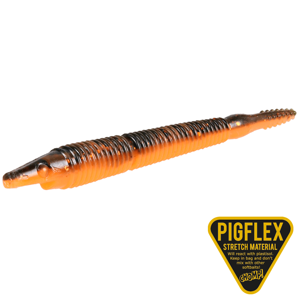 Pigster Crawler 10cm 3,3g Black Pumpkin 4-pack