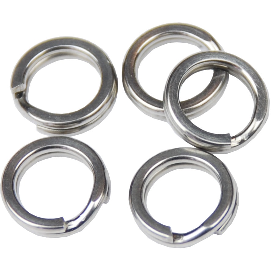 Wiggler Flatslagna Fjäderringar 8 mm 100-pack