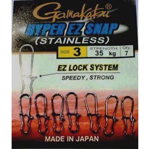 Gamakatsu Hyper EZ Snap #3 7-pack