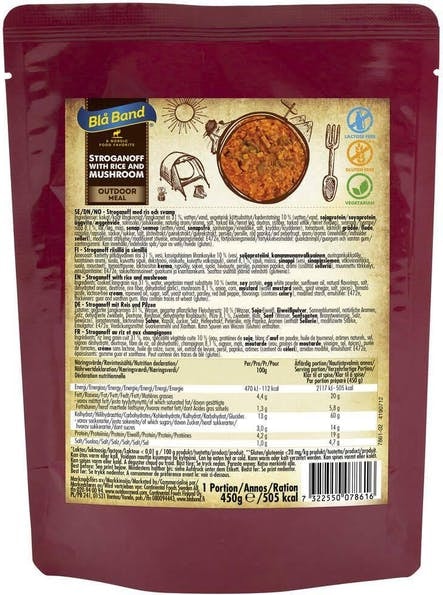 Blå Band Stroganoff med Ris & Svamp