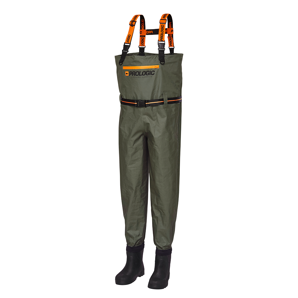 Prologic Inspire Chest Bootfoot Wader Eva Sole Green M 40-41