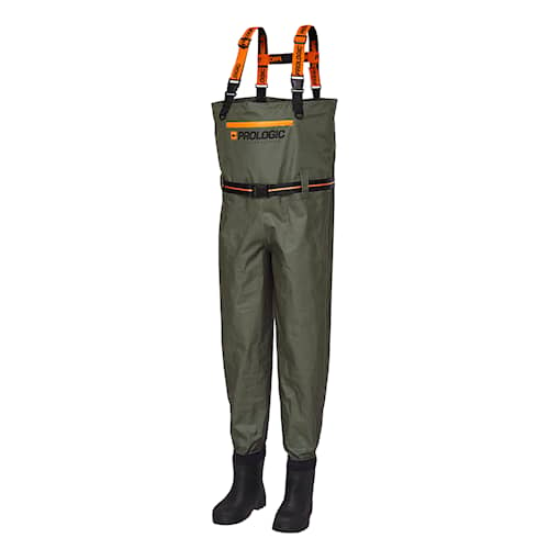 Prologic Inspire Chest Bootfoot Wader Eva Sole Green XL 44-45