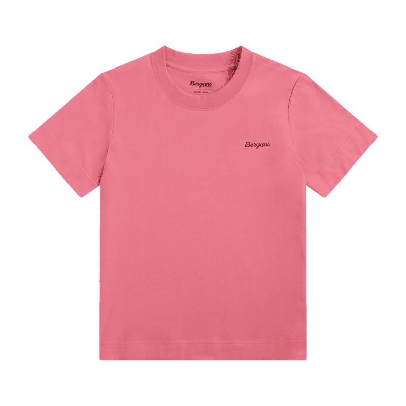 Bergans Graphic Cotton T-shirt Dam Cherry Blossom/Black De Faar XL