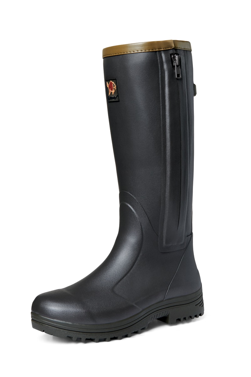 Gateway1 Pheasant Game 18" leather side-zip Gummistövlar Herr Black Olive 48