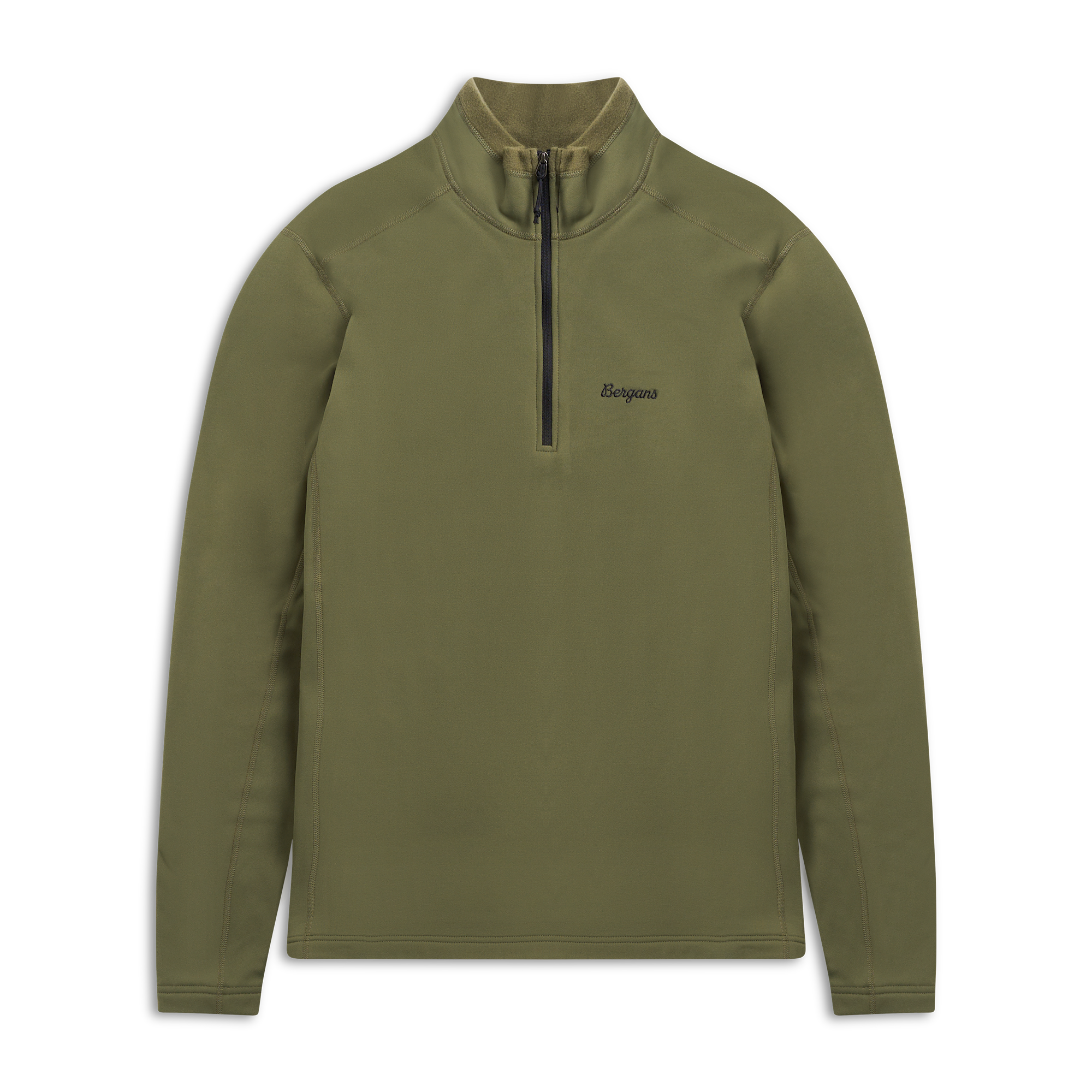 Bergans Midtli Midlayer Half Zip Fleecetröja Herr Pine Forest XXL