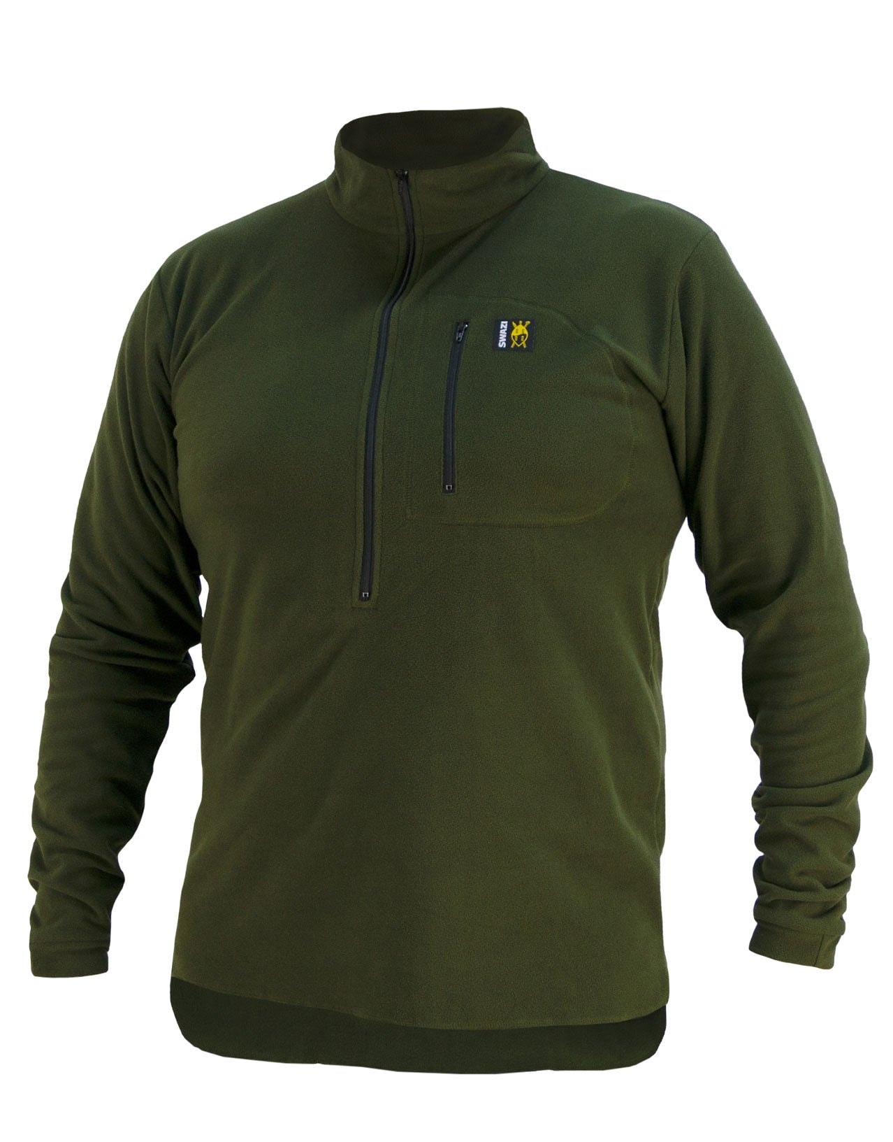 Swazi Micro Shirt Olive Fleecetröja Herr