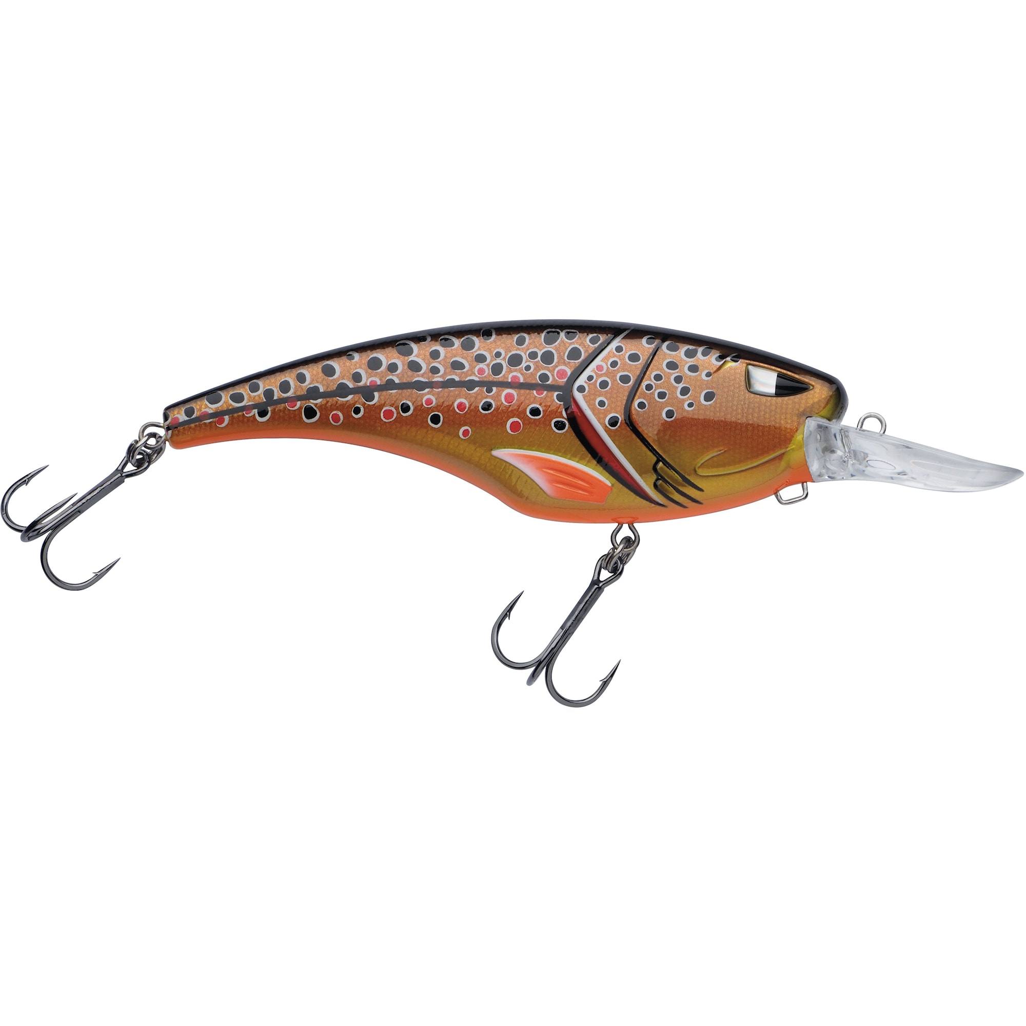 Berkley Zilla Deep Crank 14,3 cm Brown Trout -