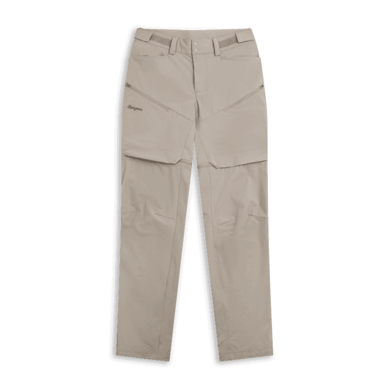 Bergans Convertible Zip-Off Softshellbyxor Dam Rock Taupe 46