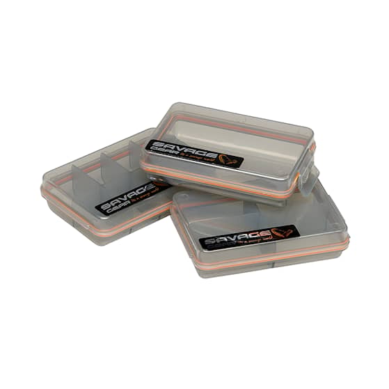 Savage Gear Betesbox Pocket Box Smoke Kit 10.5X6.8X2.6Cm 3st