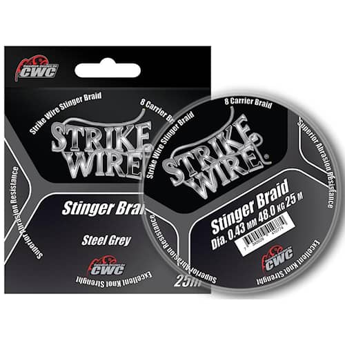 Strike Wire Stinger 0,43 mm 25 m Grey