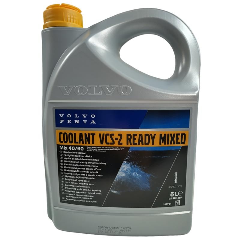 Volvo Penta Glykol 5 liter Orange 40/60 -