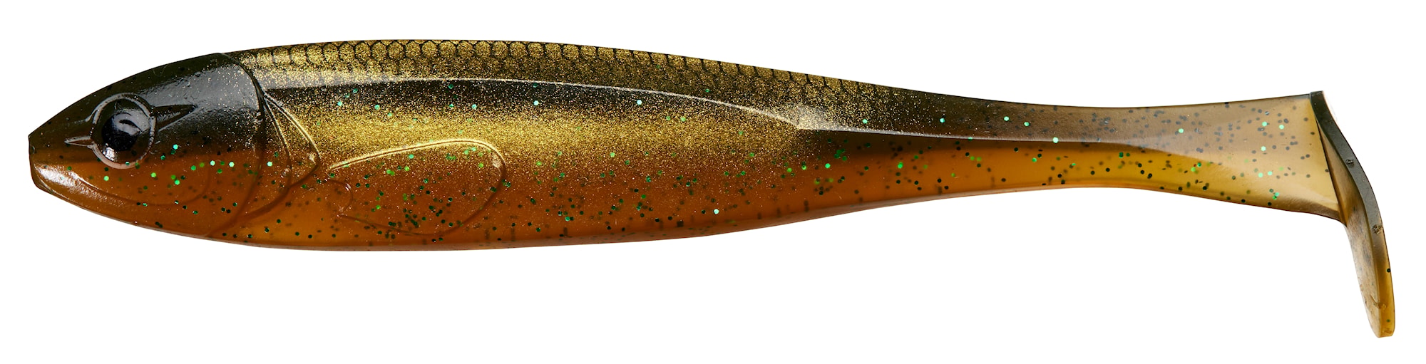 Illex Magic Slim Shad 8cm Magic Gold Pumpkin 6-pack