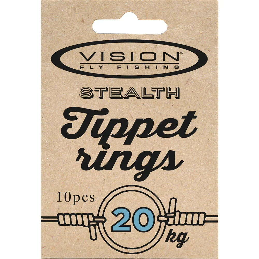Vision Tippet Rings Big 20kg 10-pack -