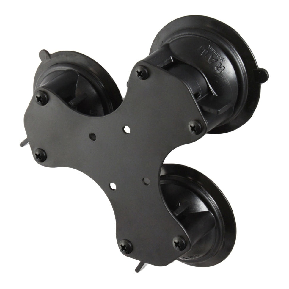 RAM® Twist-Lock™ Triple Suction Cup Base