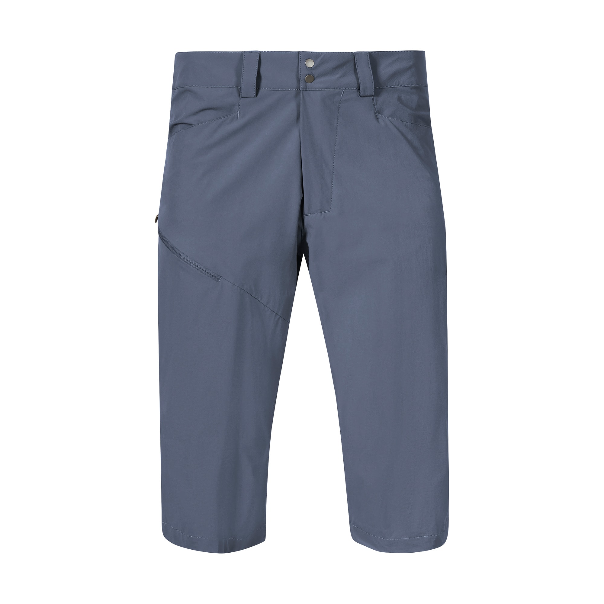 Bergans Vandre Light Softshell Long Shorts Herr Granite Blue 52