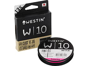 Westin W10 13-Braid Cast 'n' Jig 110m 0.08mm 6.0kg 13LBS Pickled Pink