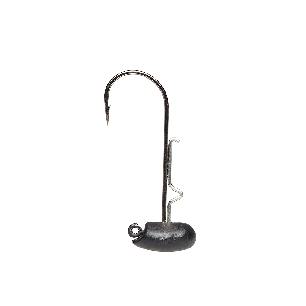 Ned Jighead #1 7G Matt Black 3-pack