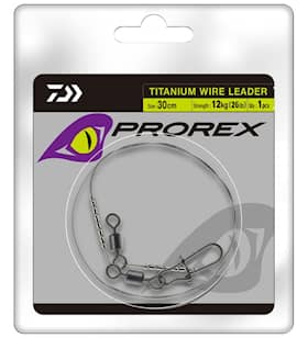 Daiwa Prorex Titanium Wire Leader 30cm 12kg/25Lb